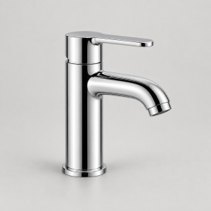 Single Handle Bathroom Basin Faucet - AI concept illustration